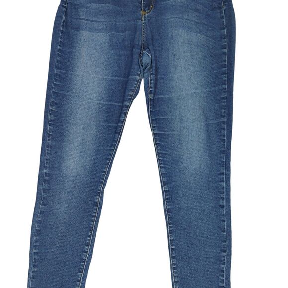 (FLAWS) Kancan Jeans Dark Wash Skinny Fit Dark Wash Stretch Womens Size 15/31 - Picture 7 of 15